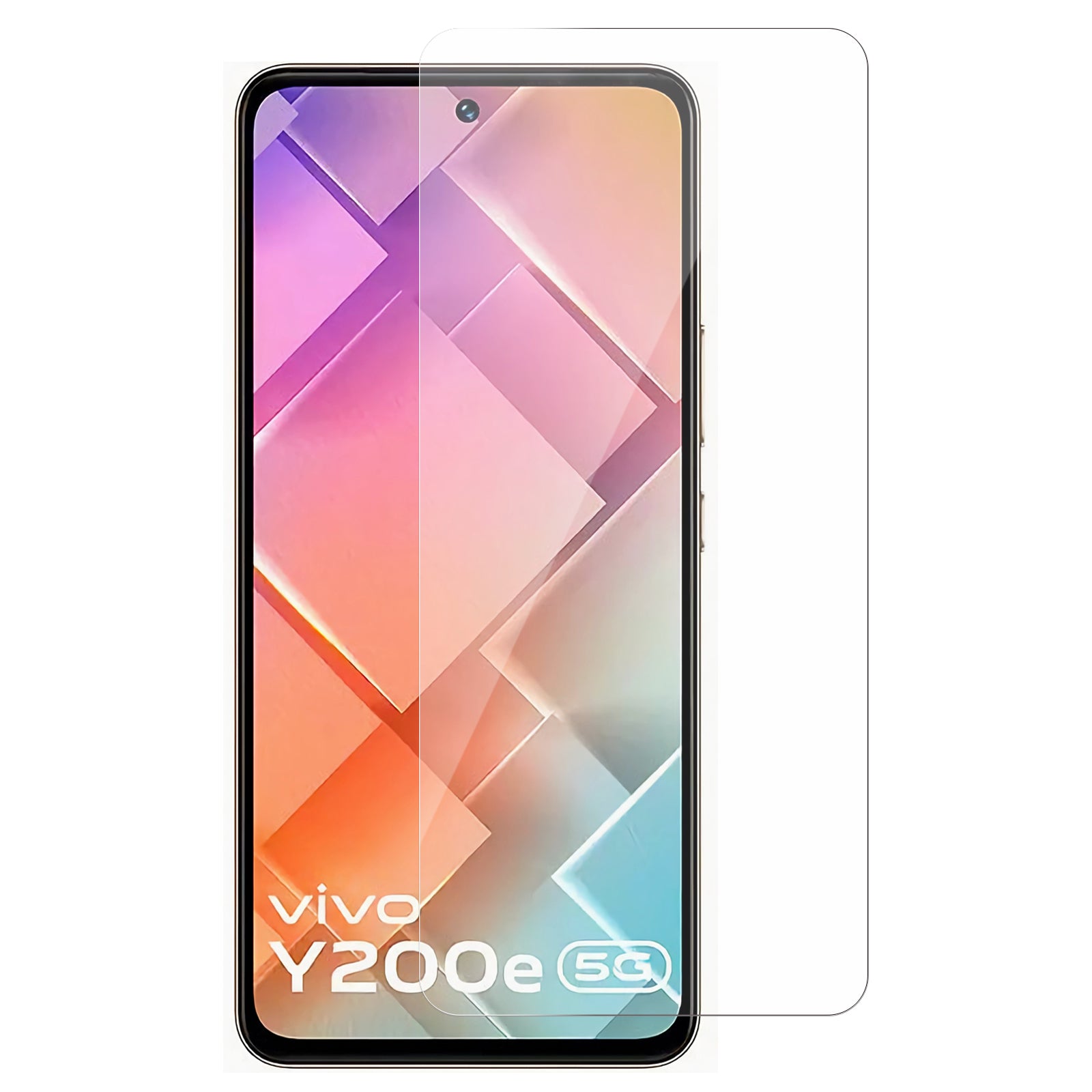 For vivo Y200e 5G Screen Protector 0.3mm Ultra-Thin Tempered Glass Screen Film For vivo Y200e 5G Screen Protector 0.3mm Ultra-Thin Tempered Glass Screen Film